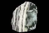 Free-Standing, Banded Zebra Calcite - Mexico #155768-1